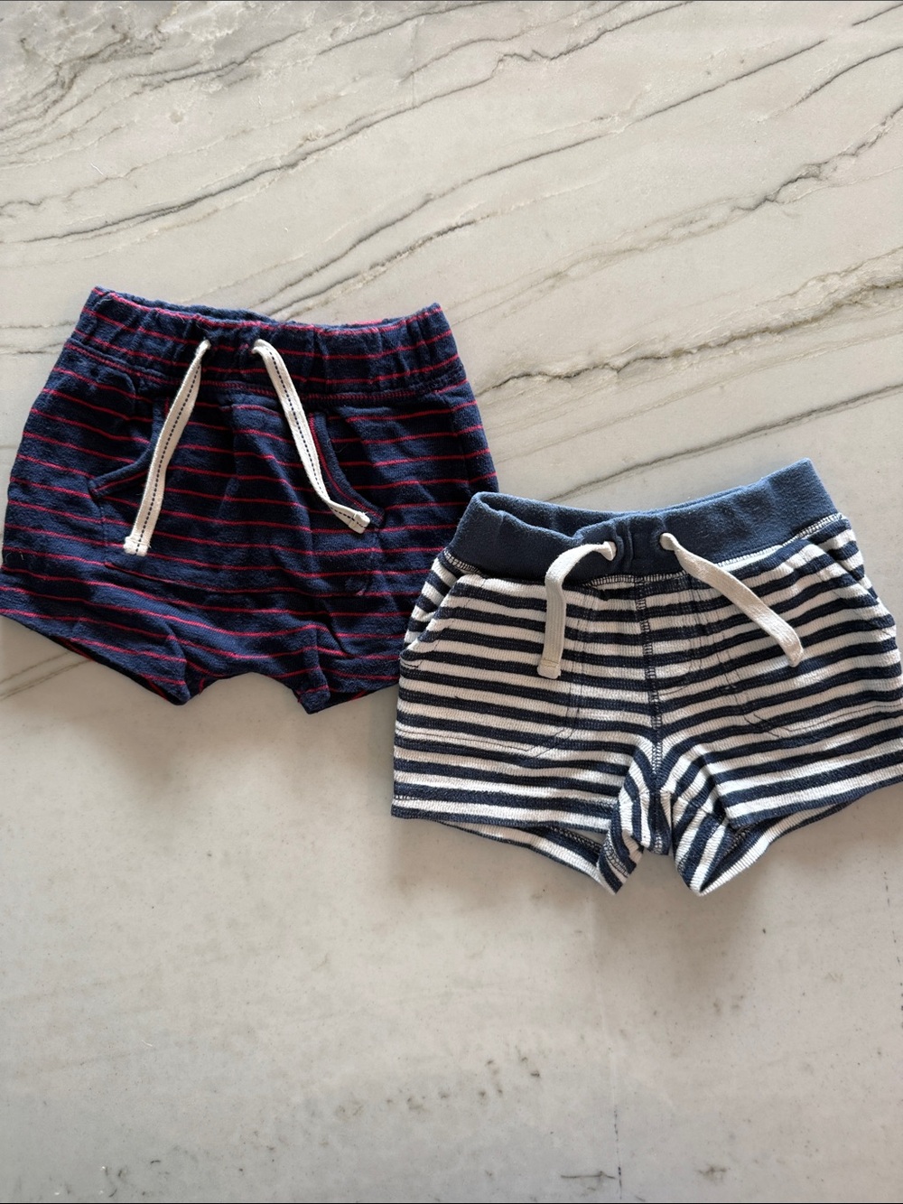 Baby Gap Striped Sweat Shorts